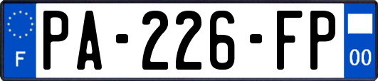 PA-226-FP
