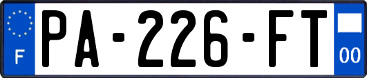 PA-226-FT