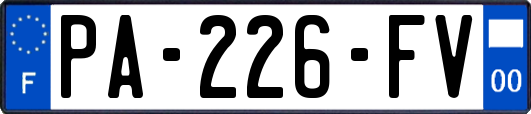 PA-226-FV