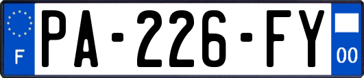 PA-226-FY