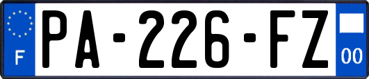 PA-226-FZ