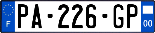 PA-226-GP