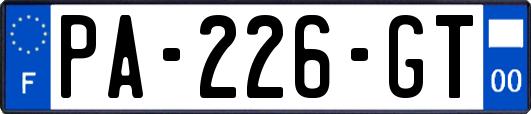 PA-226-GT