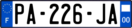 PA-226-JA