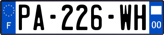 PA-226-WH