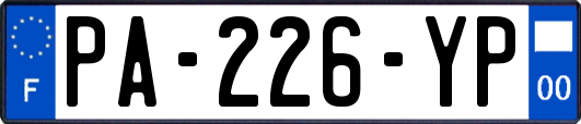 PA-226-YP