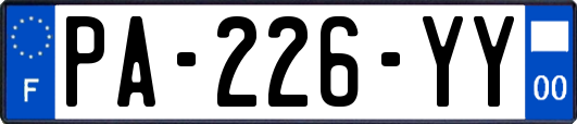 PA-226-YY