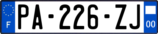 PA-226-ZJ