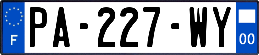 PA-227-WY