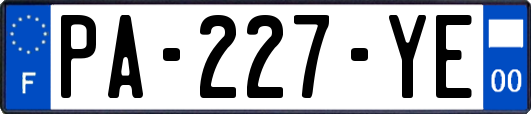 PA-227-YE
