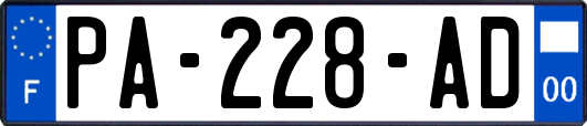 PA-228-AD