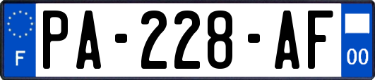 PA-228-AF
