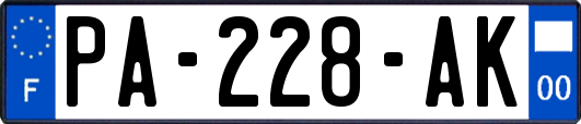 PA-228-AK