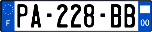 PA-228-BB