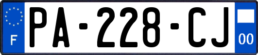 PA-228-CJ