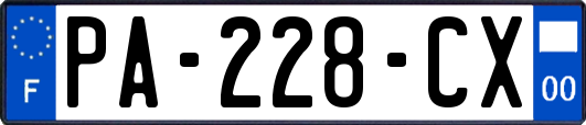 PA-228-CX