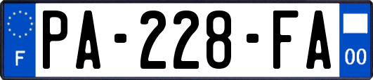 PA-228-FA