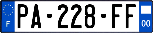 PA-228-FF