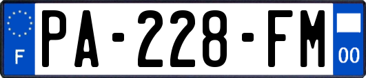 PA-228-FM