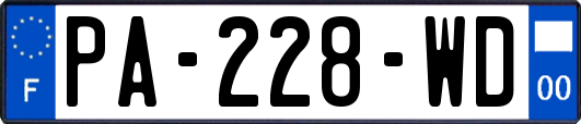 PA-228-WD
