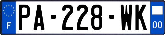 PA-228-WK