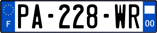 PA-228-WR