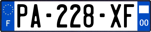 PA-228-XF