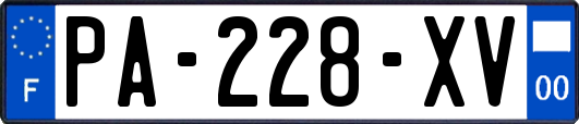 PA-228-XV