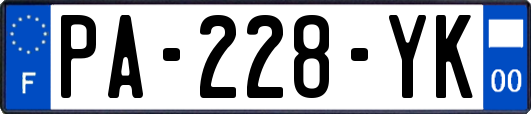 PA-228-YK