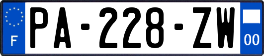 PA-228-ZW