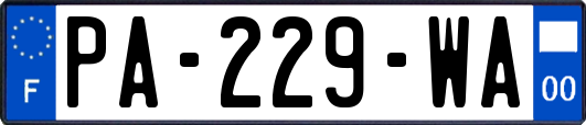 PA-229-WA