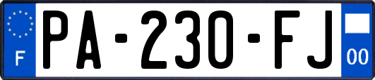 PA-230-FJ