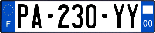 PA-230-YY