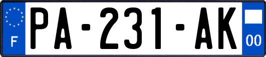 PA-231-AK