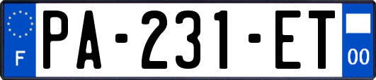 PA-231-ET