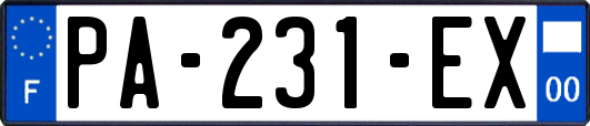 PA-231-EX