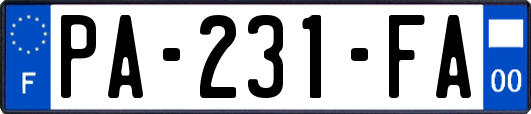PA-231-FA