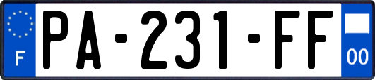 PA-231-FF