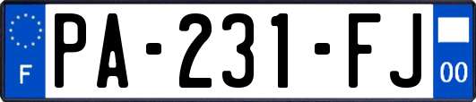PA-231-FJ