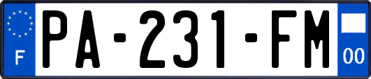 PA-231-FM