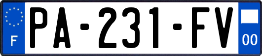 PA-231-FV