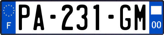 PA-231-GM
