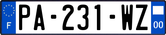 PA-231-WZ