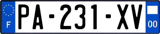 PA-231-XV