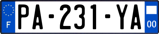 PA-231-YA