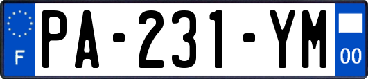 PA-231-YM