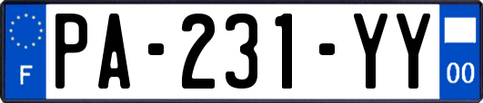 PA-231-YY