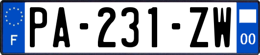 PA-231-ZW