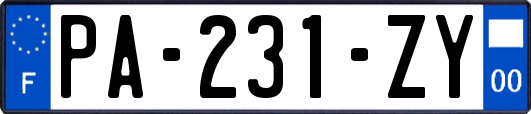 PA-231-ZY