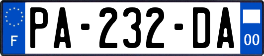 PA-232-DA